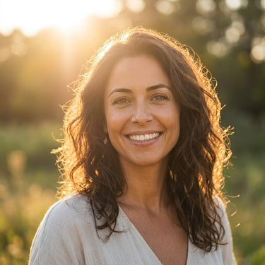 image of a woman smiling